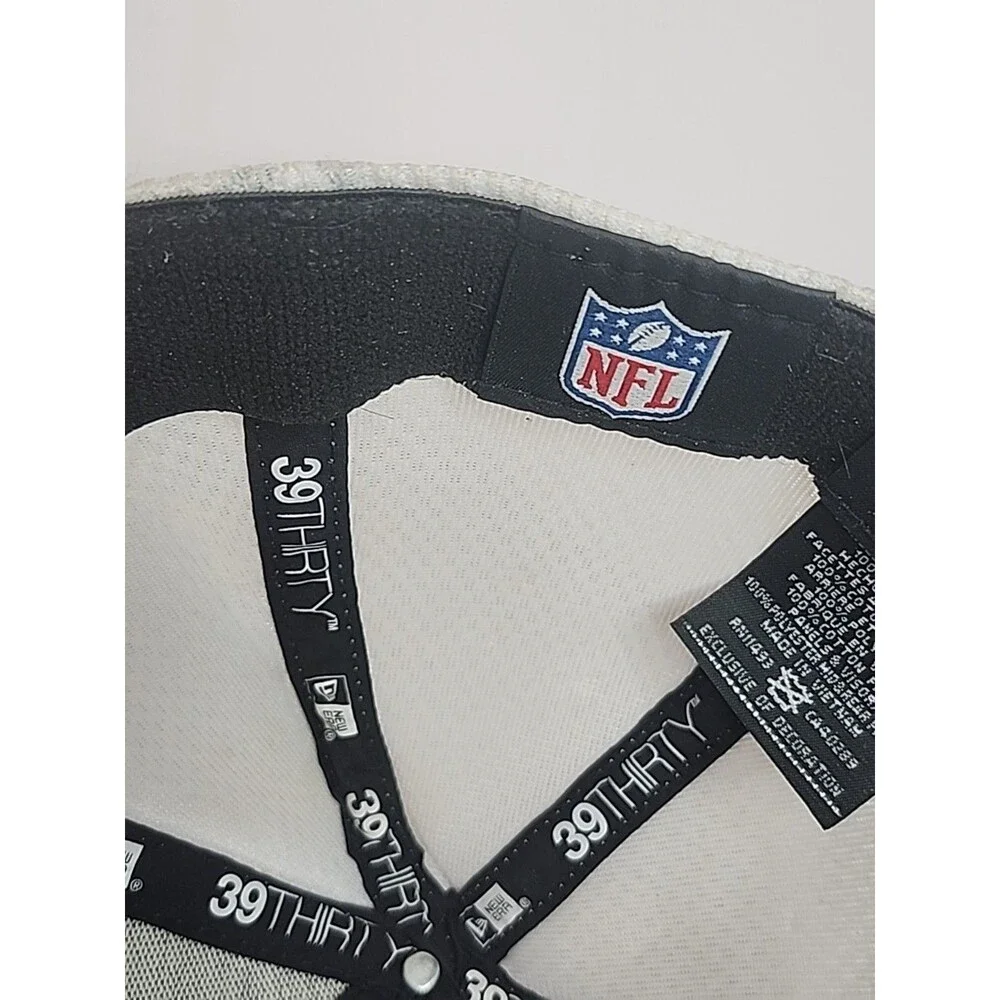 New York Giants New Era 39Thirty Hat Cap Blue White Size Small/ Medium EUC